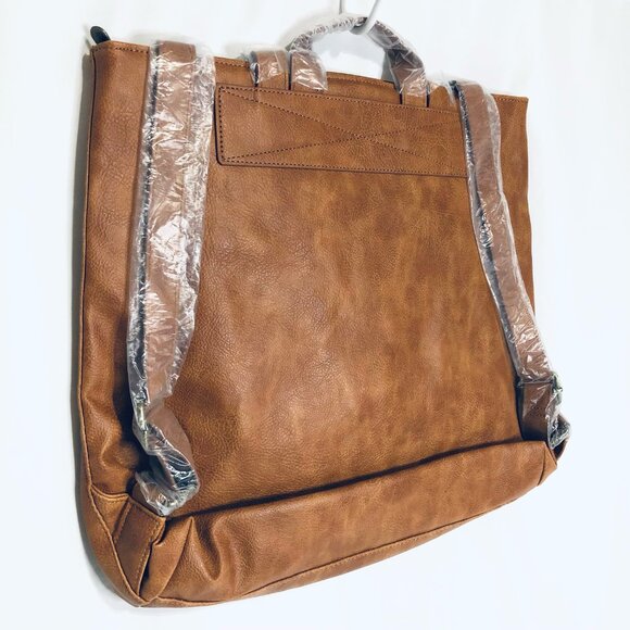 Thirty One High Street Backpack (NWT) Caramel Distressed Pebble